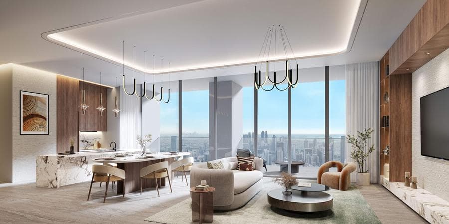 Indoor area at Rixos by East & West Properties in Downtown