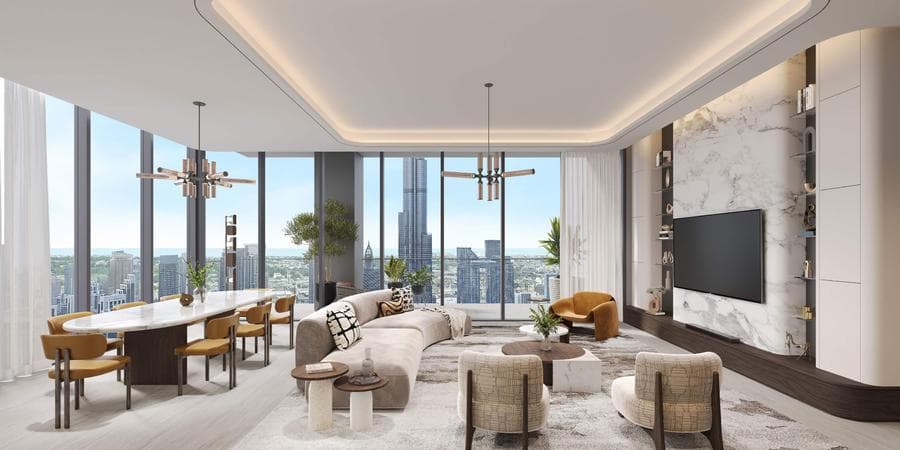 Living space at Rixos by East & West Properties