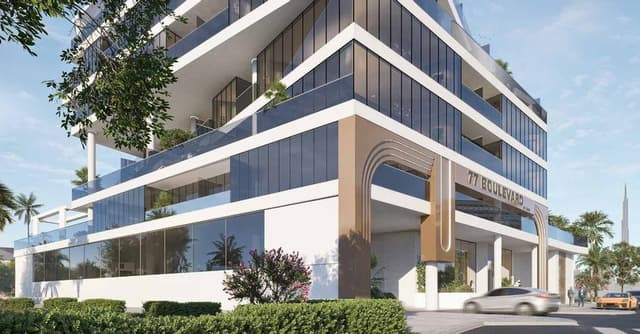 77 Boulevard Room design in JVC (Jumeirah Village Circle)