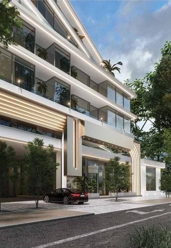 Indoor area at 77 Boulevard by Bamx in JVC (Jumeirah Village Circle)