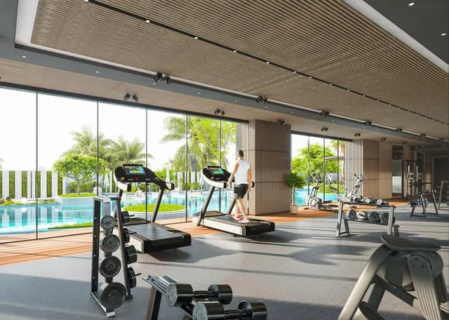 JVC (Jumeirah Village Circle) - Living space at 311 Boulevard