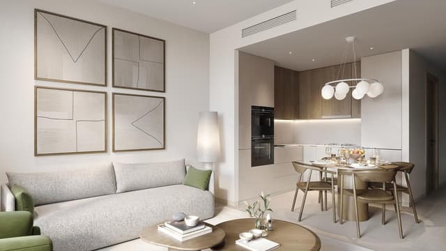 Interior at Verdan1a 1 in Dubai Land Residence Complex