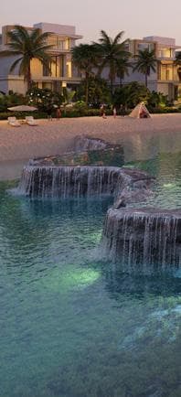 Front entrance at DAMAC Islands – Bali Cluster