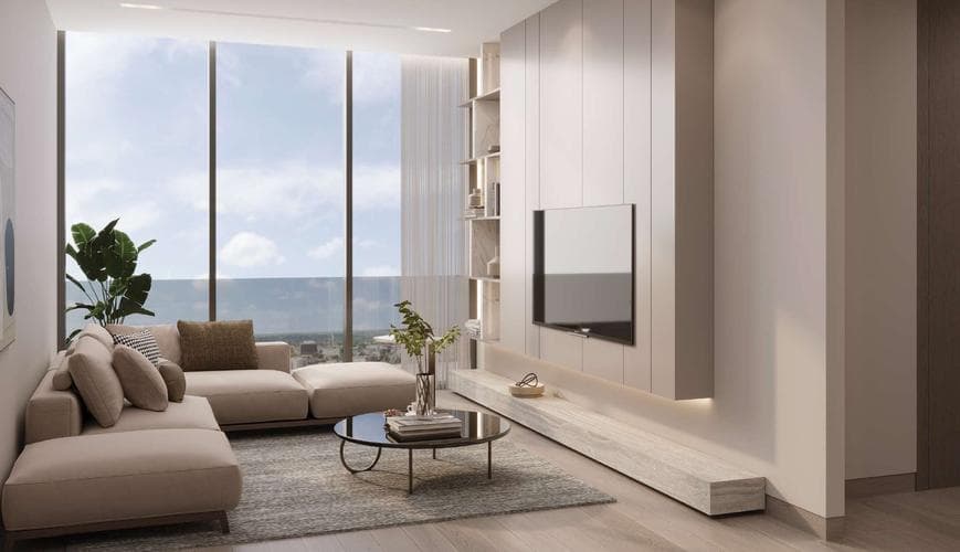 Interior at Gharbi II in JVC (Jumeirah Village Circle)