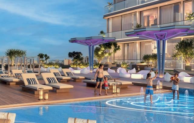 Al Furjan - Living space at Sparklz by Danube