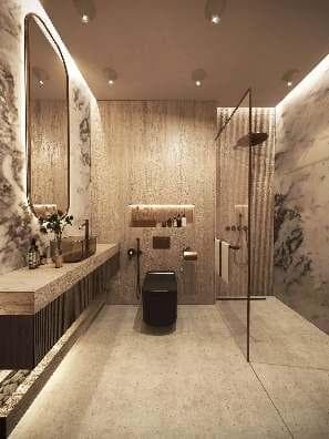 Interior at Peace Lagoons in Dubai Land Residence Complex