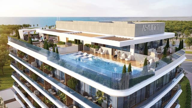 Marjan Island - Living space at Aquino Residences