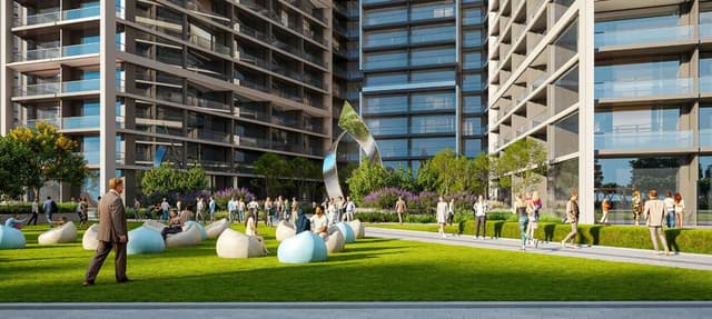 Sobha Central Room design in Jumeirah Lake Towers - JLT