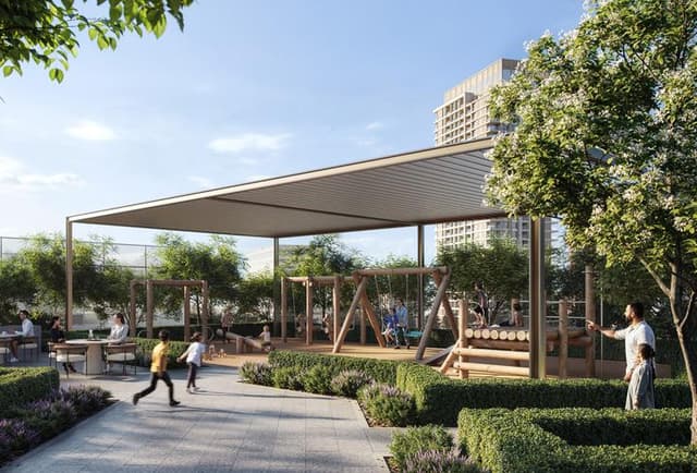 Building design at ALTAN in Dubai Creek Harbour