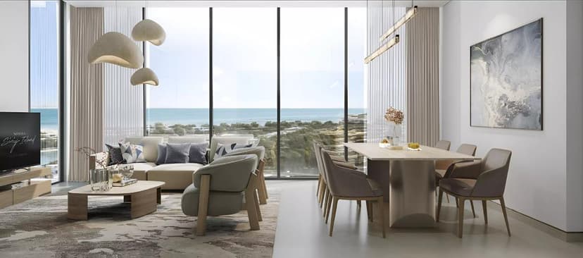 Interior at Florine Beach Residences in Siniya Island