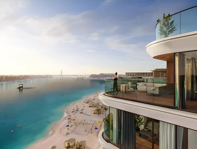 Front entrance at Florine Beach Residences