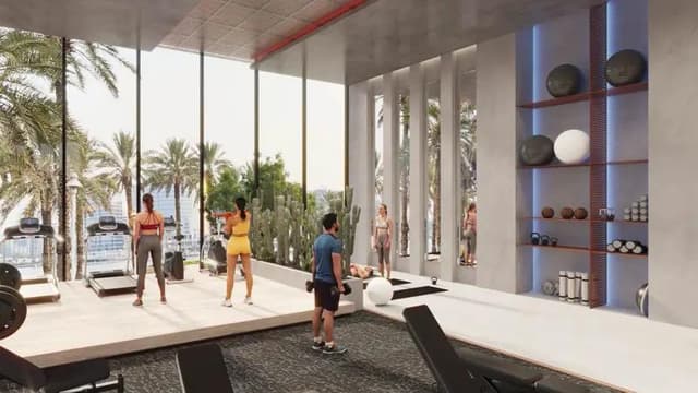 Interior at Samana Ocean Pearl in Dubai Island