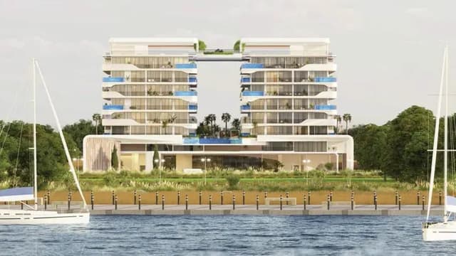 Dubai Island - Living space at Samana Ocean Pearl
