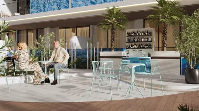 Room design at Samana Ocean Pearl by Samana Developers