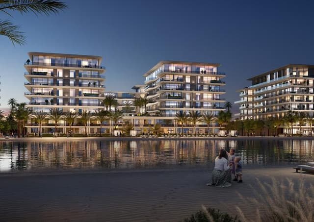 Interior at Blue Beach Residence in Ajmal Makan City