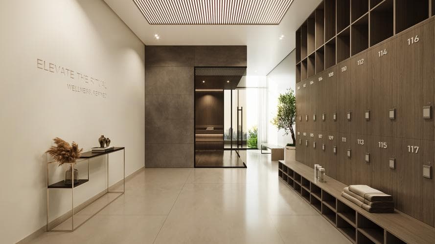 Dubai Land Residence Complex - Living space at Marquis Vista