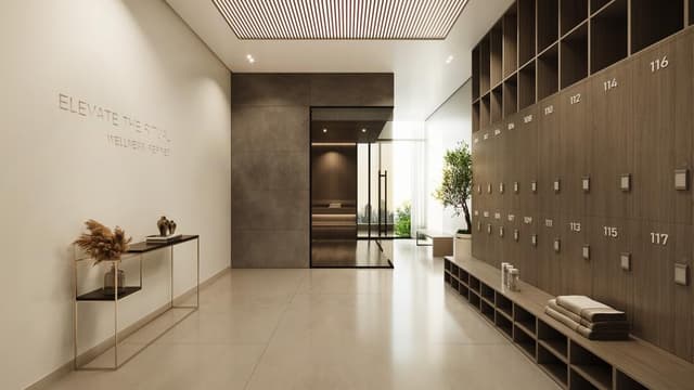 Dubai Land Residence Complex - Living space at Marquis Vista