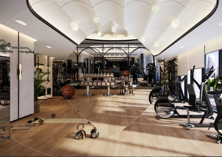 Living space at Sofitel Residences by Azha Development