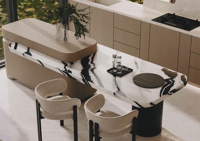 Mohammed Bin Rashid City - Living space at Selora Residence