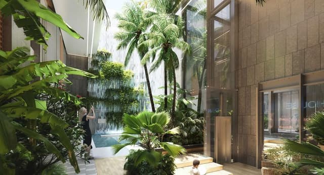 Building facade at Côtier House by imtiaz in Dubai Island