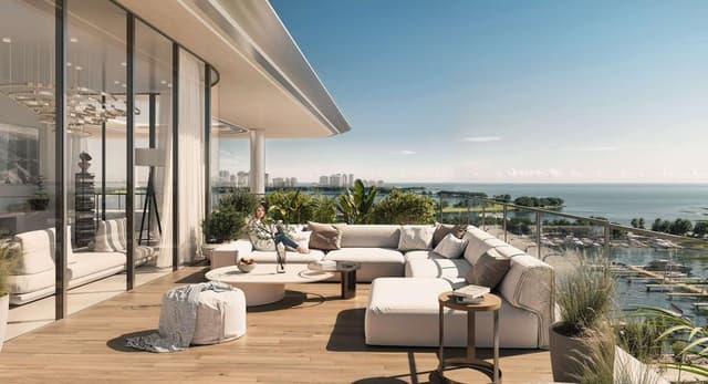Côtier House Room design in Dubai Island