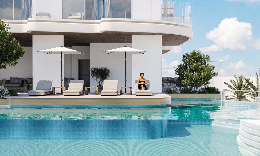 Iluka Residences Indoor area in Dubai Island