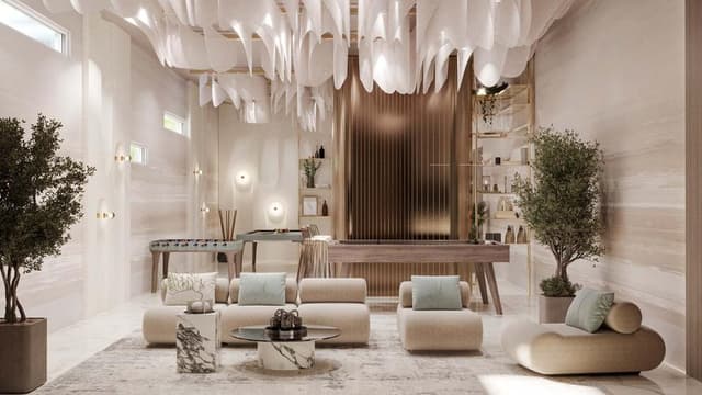 Front entrance at Iluka Residences in Dubai Island