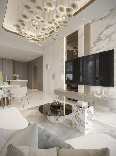 Indoor area at Iluka Residences
