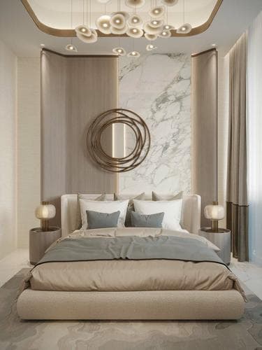 Dubai Island - Building facade at Iluka Residences
