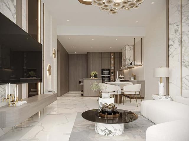 Indoor area at Iluka Residences by Ms Homes