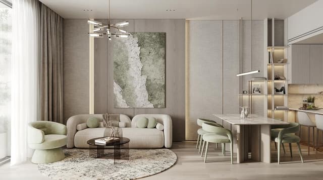 Building facade at Cove Edition 4 by imtiaz in Dubai Island