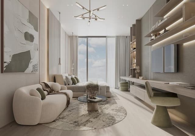 Building facade at Cove Edition 3 by imtiaz in Dubailand