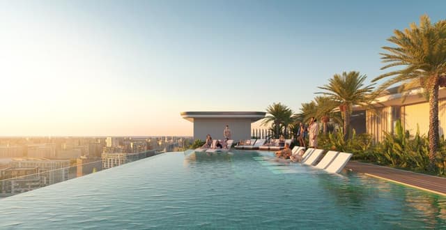 Building design at Cove Edition 3 in Dubailand