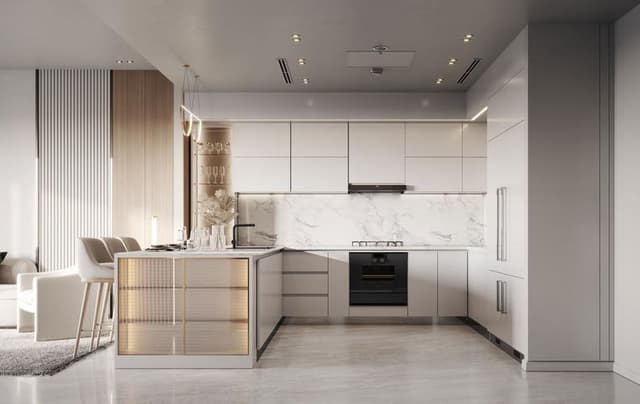 Room design at Binghatti Amber Hall by Binghatti