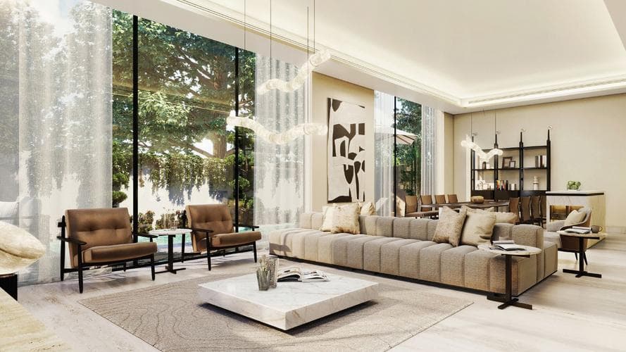 Room design at Al Tay Hills by Alef