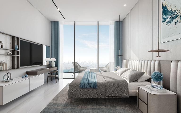 Building facade at Laguna Residence by One Developer in Dubailand