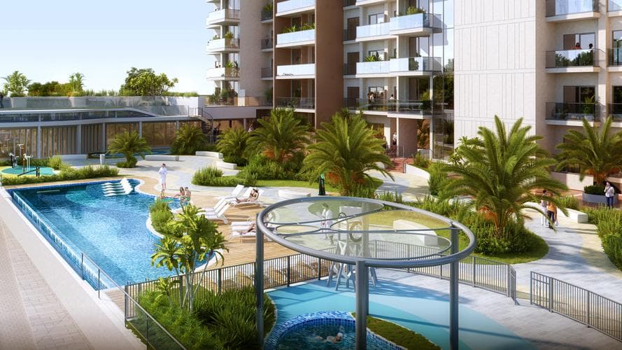 Indoor area at The Haven II by Meraki Developers in Majan