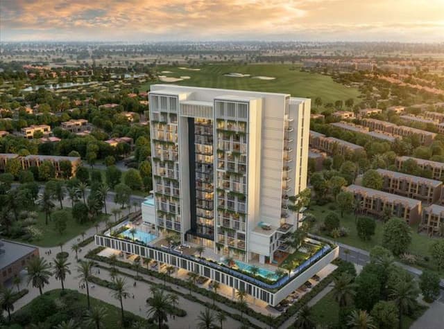 Interior at Fairway Residences in Dubai Studio City
