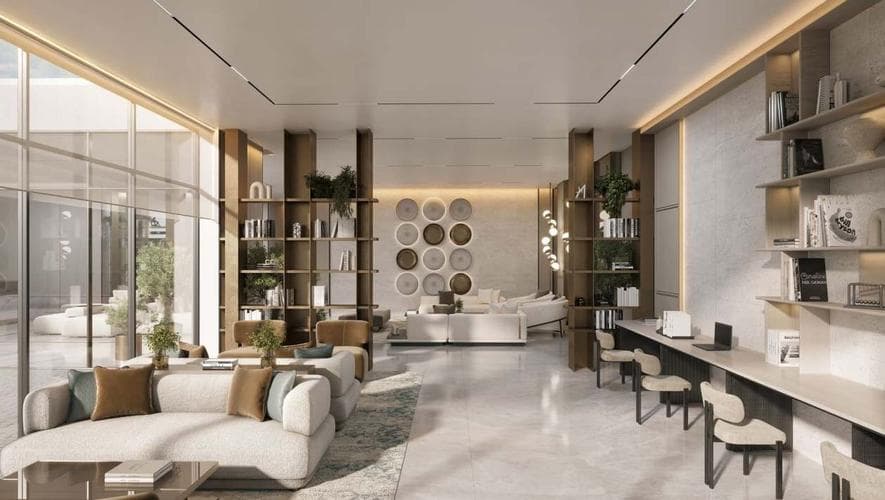 Living space at Fairway Residences by Prescott