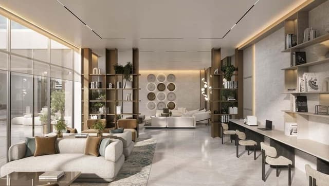 Living space at Fairway Residences by Prescott