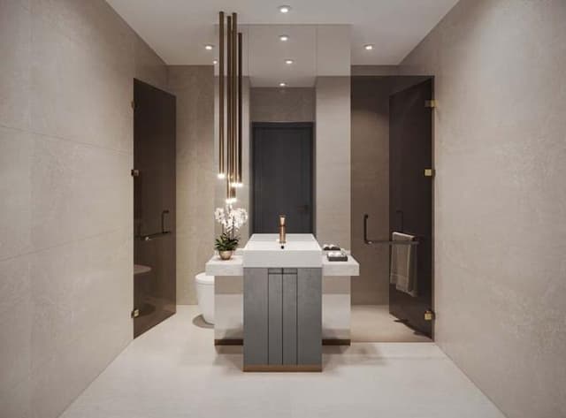 Front entrance at Fairway Residences by Prescott