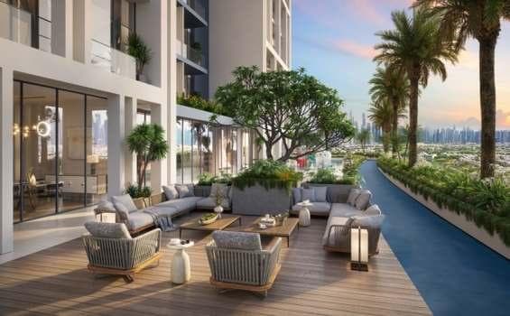 Dubai Studio City - Exterior view at Fairway Residences