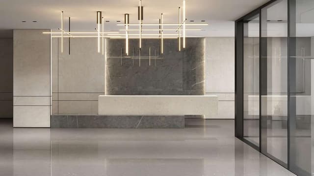 Indoor area at Luz Ora Residences by DIA Development in Dubai Island