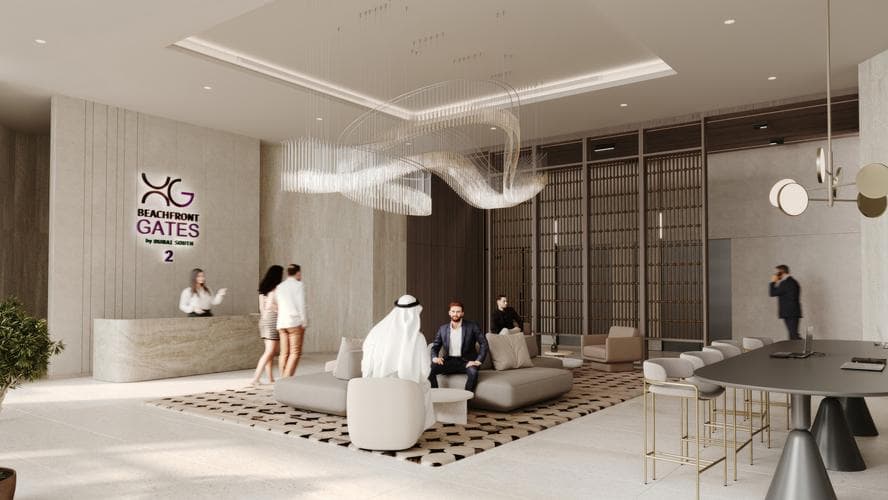 Interior at Beachfront Gates in Dubai South
