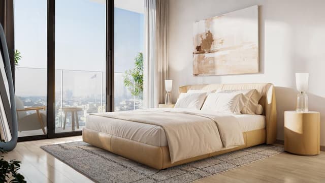 Building facade at Koro One by ALTA real estate development in Jumeirah Garden City