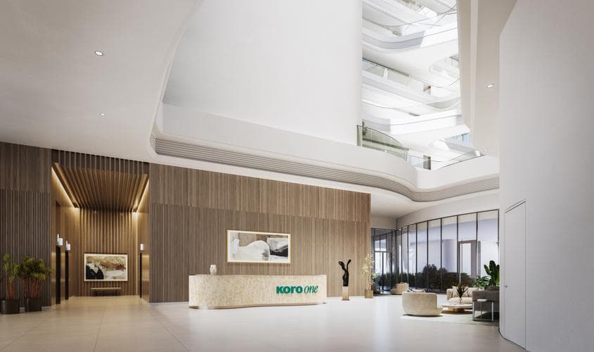 Koro One Room design in Jumeirah Garden City