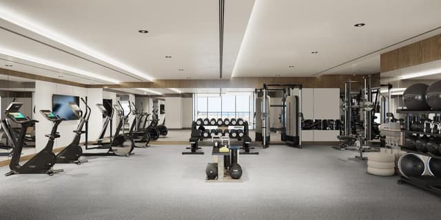 Indoor area at Koro One by ALTA real estate development in Jumeirah Garden City