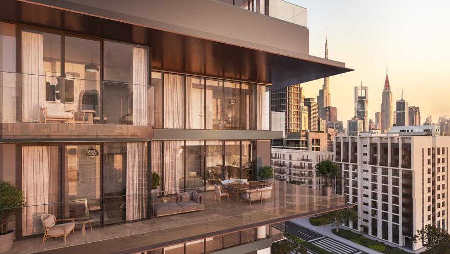 Living space at Koro One by ALTA real estate development
