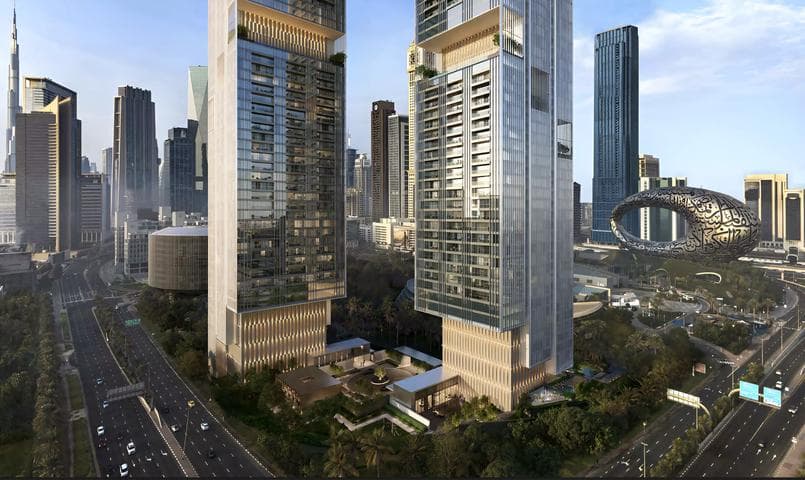Interior at Jumeirah Residences in DIFC
