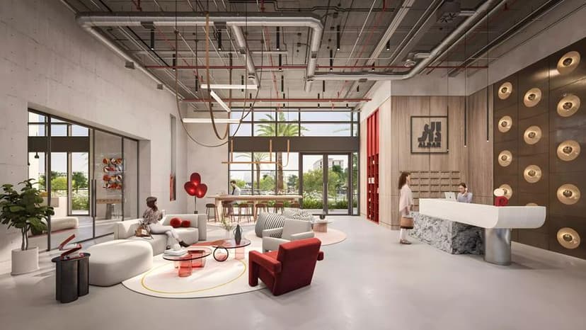 Interior at Manarat Living III in Saadiyat Island